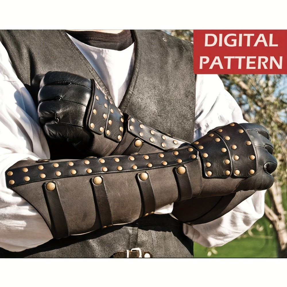 New Viking Medieval Renaissance Arm Rivet Retro Wrist Guard