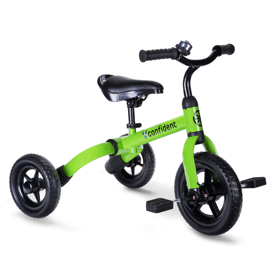 3in 1 Tricycle for Toddlers Age 2+ Years Old Boys Girls with Detachable Pedal And Training Wheels, Baby Balance Bike Trikes Riding Toys, Ride-on Bike Toys Bike Birthday Gift for Outdoor And Indoor