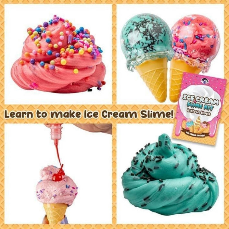 Daltack'S Ice Cream And Lollipop Slime Set Toys Are Unique Novelties Suitable for Themed Party Games During Various Holidays Like Christmas, Halloween, And Easter