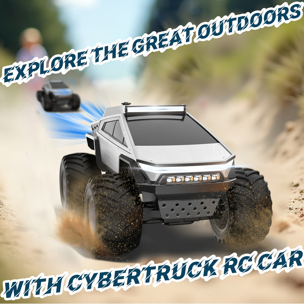 [Remote Control Off-Road] RC Monster Truck Toy 2.4GHz 4WD All Terrain RC Monster Truck Toy, 1:12 Remote Control Car, Realistic Sound Effects, Remote Control Off-Road Vehicle with Ergonomic Grip, Remote Control Off-Road Vehicle with LED Lights, Music, Exce