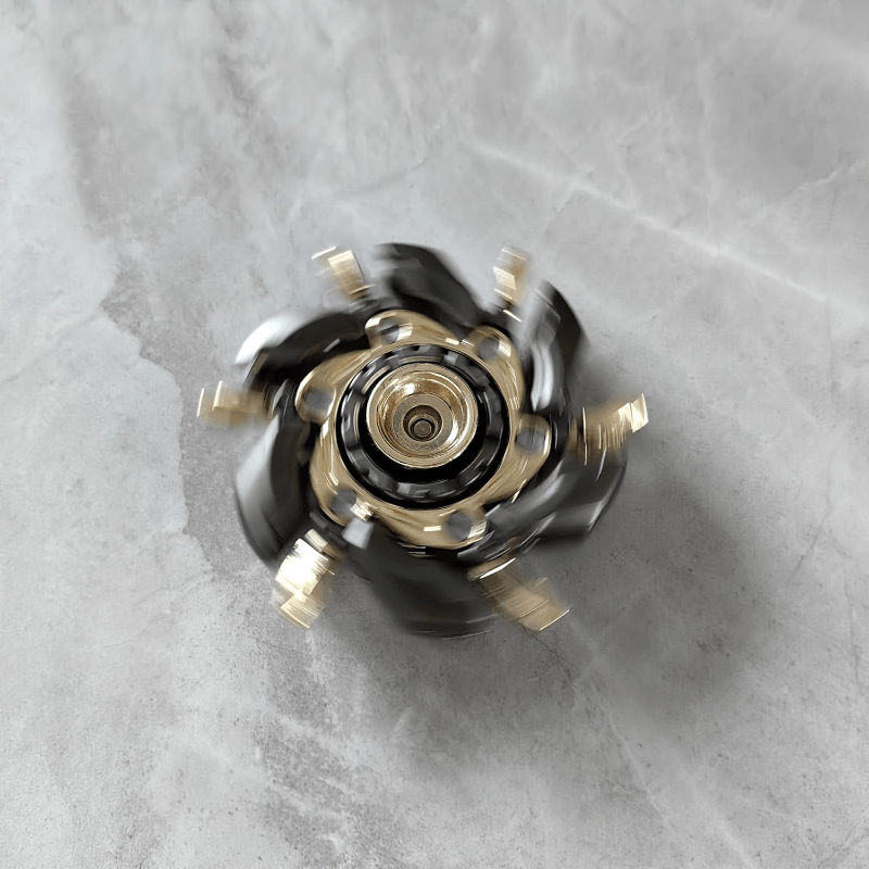 COSSIFY Metal Daily Stress Relief Toy Set - Fidget Spinner Theme: Portable Stress Relief Spinner, Cool Decompression Toy, Anxiety Relief Tool, Creative Design, Exquisite Craftsmanship, Relaxation And Focus Aid for Teens, Best Mini Metal Toy for Men