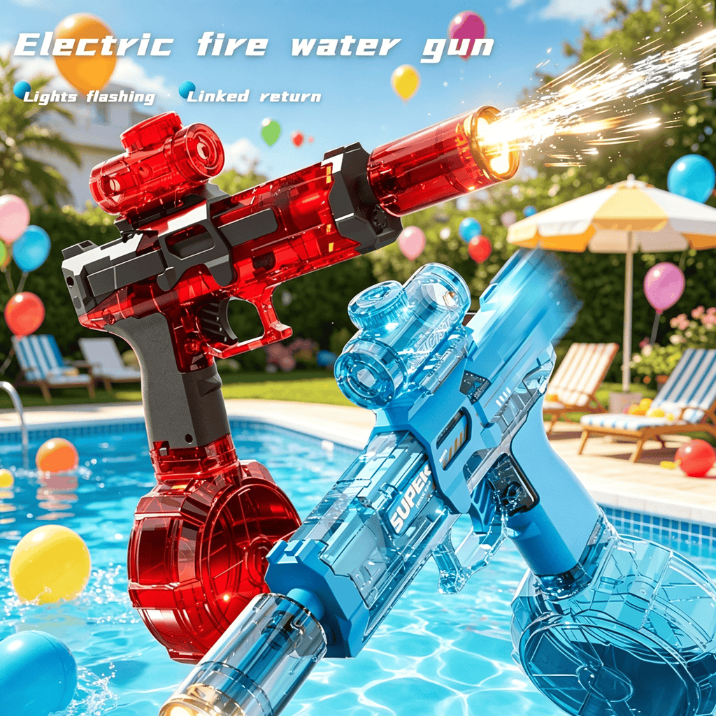 2/1pc Kids Luminous Automatic Water Spray Toy with Sound, Outdoor Water Play Set for Beach And Pool Parties, Fun Summer Water Games for Boys And Girls Multi-Item Party Favor Packs
