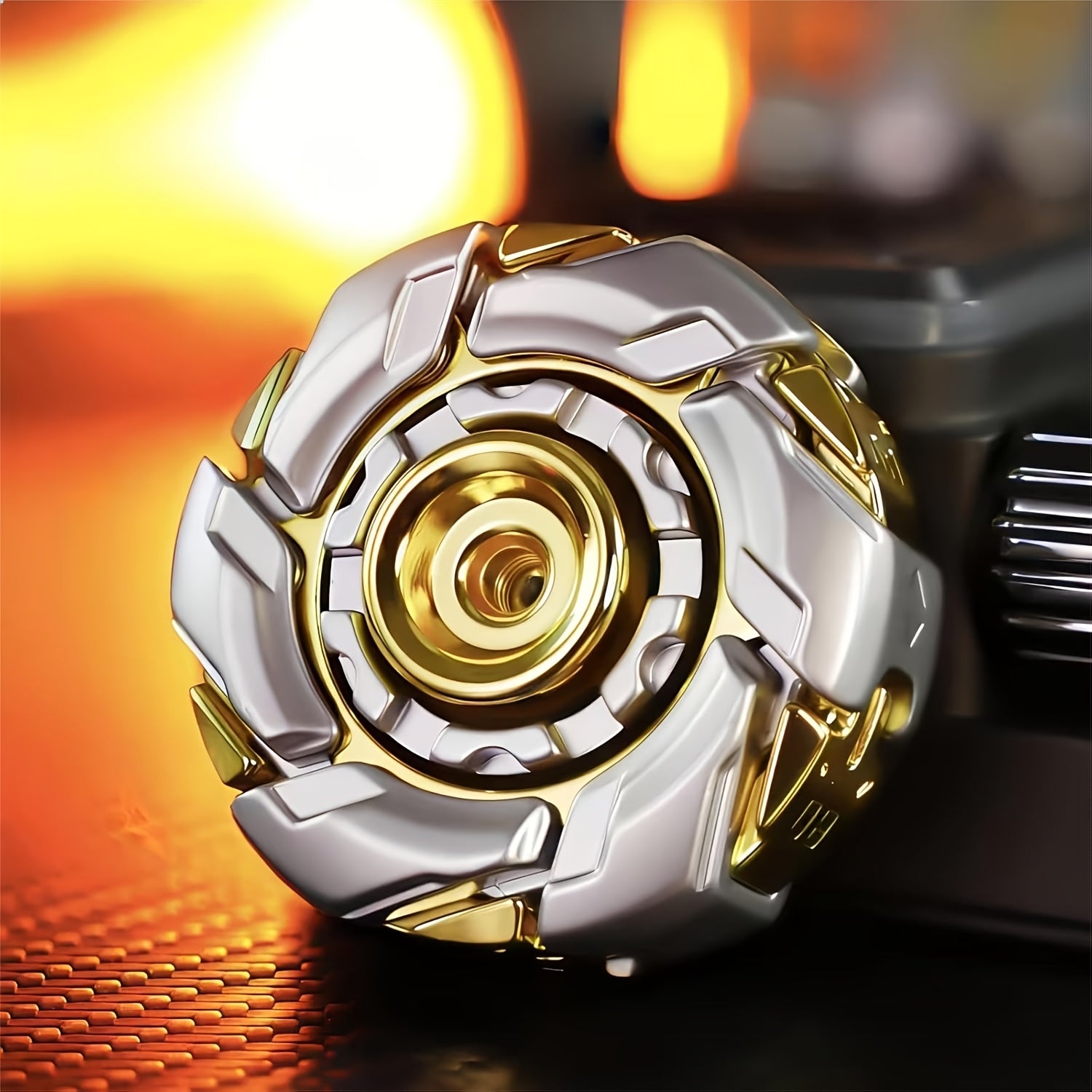 COSSIFY Metal Daily Stress Relief Toy Set - Fidget Spinner Theme: Portable Stress Relief Spinner, Cool Decompression Toy, Anxiety Relief Tool, Creative Design, Exquisite Craftsmanship, Relaxation And Focus Aid for Teens, Best Mini Metal Toy for Men