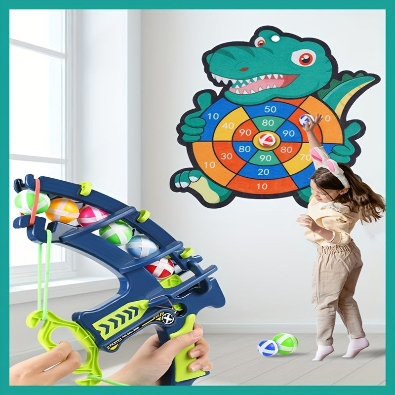 Catapult Sticky Ball Parent-Child Interaction Puzzle Toys Gifts, Boys Educational Throwing Toys for 8