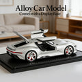 Mercedes-Benz GT Supercar Model with Gull-Wing Doors - Zinc Alloy Collectible, High-Detail Static Display, Perfect Birthday/Christmas Gift for Car Lovers