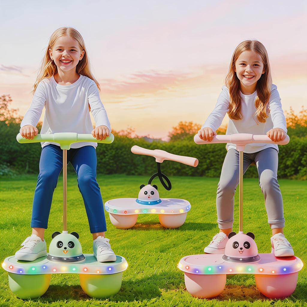 New LED Rainbow-Illuminated Bouncing Ball, a Fun Balance And Coordination Toy Suitable for Both Children And Adults, an Interactive Game, a Perfect Gift for Boys And Girls, Halloween And Christmas