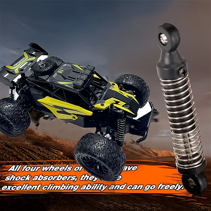 [Halloween Birthday Gifts] High-Speed Remote Control Off-Road Vehicle, 2.4G Enhanced Off-Road Performance, Top Speed of 40 Kilometers Per Hour, Super Powerful, Alloy Body Material, Suitable for 6+ Boys' Halloween And Birthday Gifts