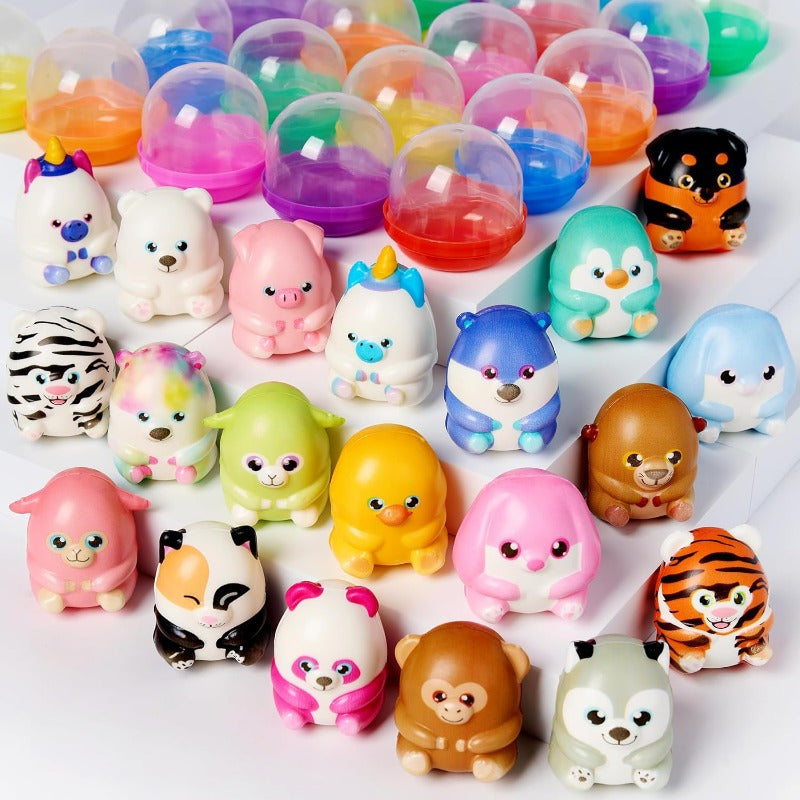 [Valentine's Day Halloween] 20pcs Squishy Toys | Mochi Soft Bulk Party Favors for Kids, Slow Rising Toys for Valentine's Day, Soft Fidgets for Classroom Prizes, Birthday Party Gifts, Goodie Stuffers, Pinata Stuffers, Halloween Party Favors, Party Decorati