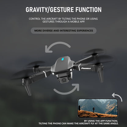 [360° Stunt Flip]E88 Drone, Equipped with Dual Cameras, Portable Foldable Body, 500Mah Battery Capacity, Optical Flow Positioning, Intelligent Height Setting, Indoor And Outdoor Aerial Drone, Suitable for Outdoor Adventure Enthusiasts