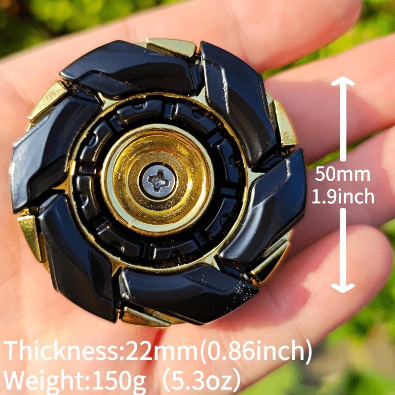 COSSIFY Metal Daily Stress Relief Toy Set - Fidget Spinner Theme: Portable Stress Relief Spinner, Cool Decompression Toy, Anxiety Relief Tool, Creative Design, Exquisite Craftsmanship, Relaxation And Focus Aid for Teens, Best Mini Metal Toy for Men