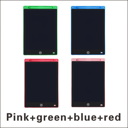 4 Pack 8.5 Inch LCD Writing Tablet, Colorful Doodle Board, Reusable Electronic Drawing Pad, Educational Learning Toys for 3 4 5 6 Year Old Boys Girls, Portable Gift for Home School Travel