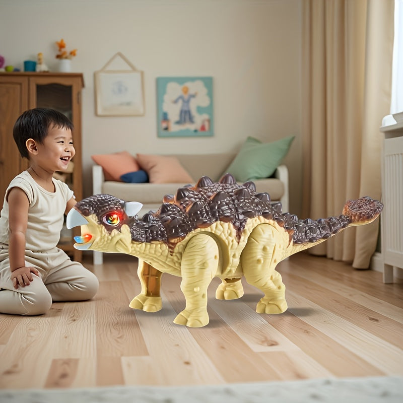 New Kids Toys-Triceratops Dinosaur Toys for Use with Kids, Automatic Walk, Lightweight, Roaring Sound, Halloween Toy Gifts, Surprise Birthday Gifts And Boy Kids Christmas Gifts