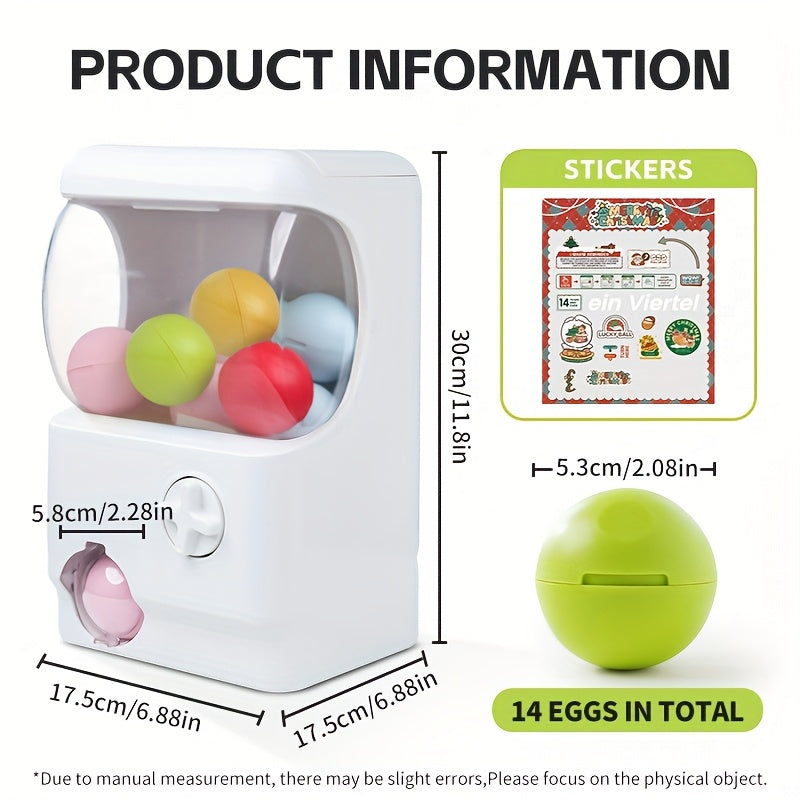 Home Gachapon Machine Party Toys Anniversary Gifts Novelty Toys Christmas Toys Couple Gifts Send to Others