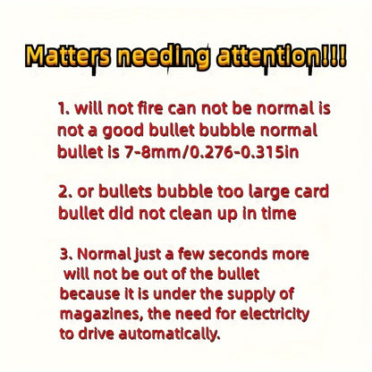 New Toy Gun Electric Full Auto Shooting Toy, Outdoor Sport Interactive Game Toy, Rechargeable Portable Gun Toy High-speed Splash Ball Toy Rifle, Long Battery Life - Suitable for Team Collaborative Game Toys for Outdoor And Indoor Activities.