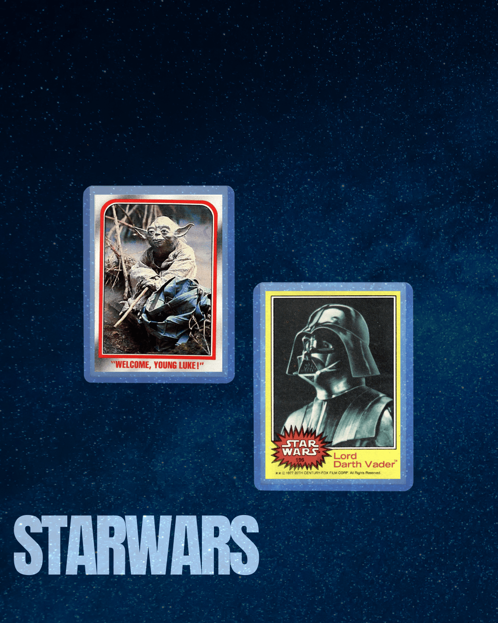 Topps Star Wars Card Lot – 5 Cards – 1977/1980/1983 Vintage