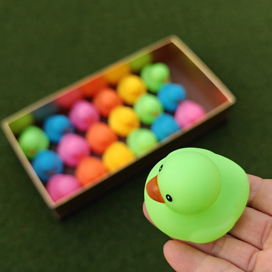 ZIRVHINE72pcs Assorted Duck Bulk, Rubber Duck, Bright Duck, Thanksgiving Christmas New Year Party Decor, Car Duck, Craft Parts, Holiday Party Decor, Car Decor, Bathroom Decor, Pool Party Decor