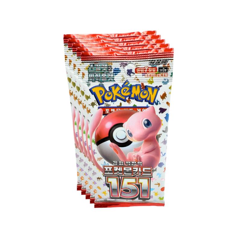Korean Pokémon 151 Booster Pack