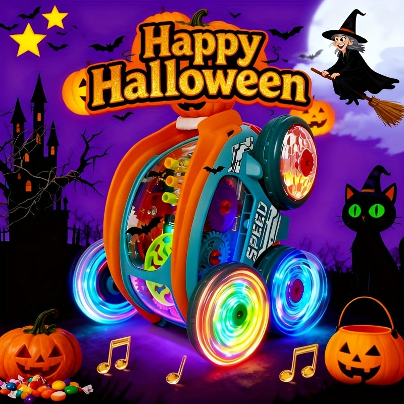 New 2026 Automatic Dump Truck, Colorful Lighting And Music Toy Car, Automatic Rolling, a Very Interesting Toy, Birthday And Christmas Gifts, Thanksgiving Gifts, Halloween Gifts, Party Gifts (Batteries Not Included)