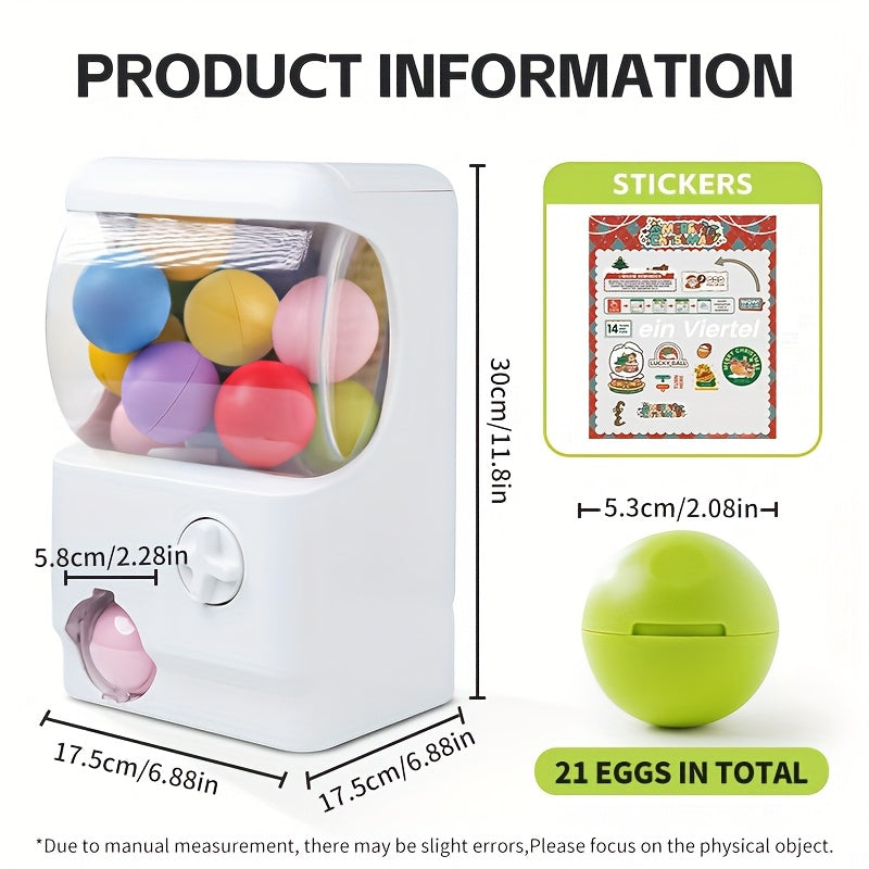 Home Gachapon Machine Party Toys Anniversary Gifts Novelty Toys Christmas Toys Couple Gifts Send to Others