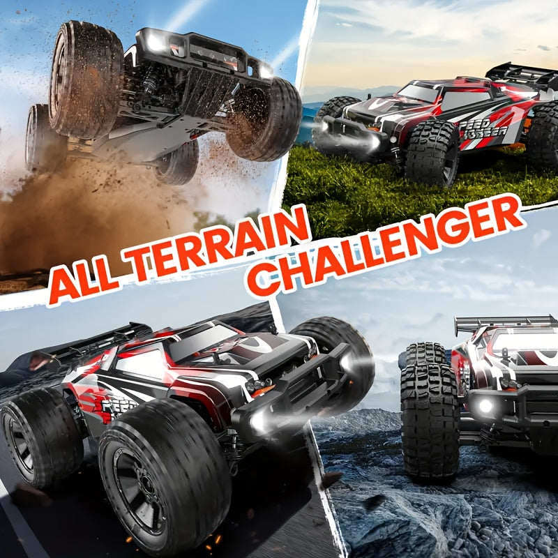 [High Speed RC Monster Truck] High Speed 4x4 All Terrain Remote Control Monster Truck for Adults and Children | Remote Control Car for Racing Enthusiasts, Boys' Holiday Toys, Christmas Gifts