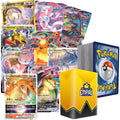 Pokemon VMAX & VSTAR Power Bundle | 100+ Pokémon Cards | 1x Random VMAX or VSTAR Guaranteed | Holos & Rares Included! | Perfect Giftable for Kids & Collectors!