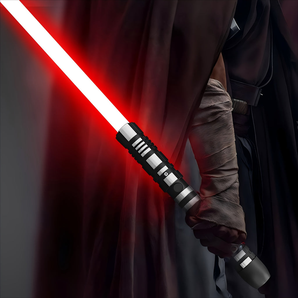 Dark Phantom LightSword, 16 Colors Change, 3 Movie Sound Effects, Cool Light Effects, Night Party Light Toy Saber, Lightweight, for Beginners, Birthday Gift for Relatives&Friends, Movie Derivative Toy