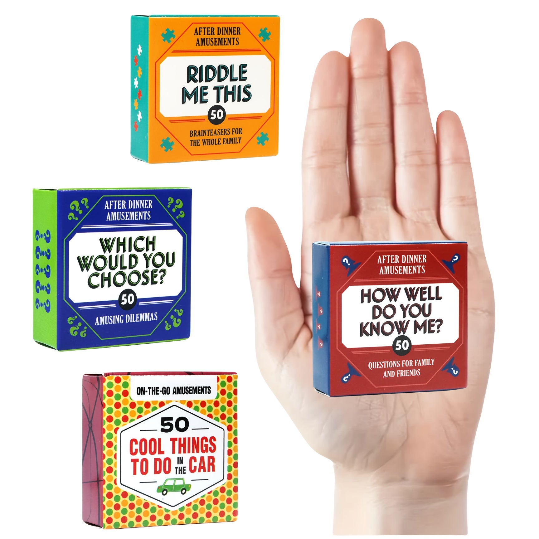 Chronicle Books After Dinner Amusements: How Well Do You Know Me?: 50 Questions For Family And Friends Family Friendly Conversation Starter Card Game, Portable Camping And Holiday Games