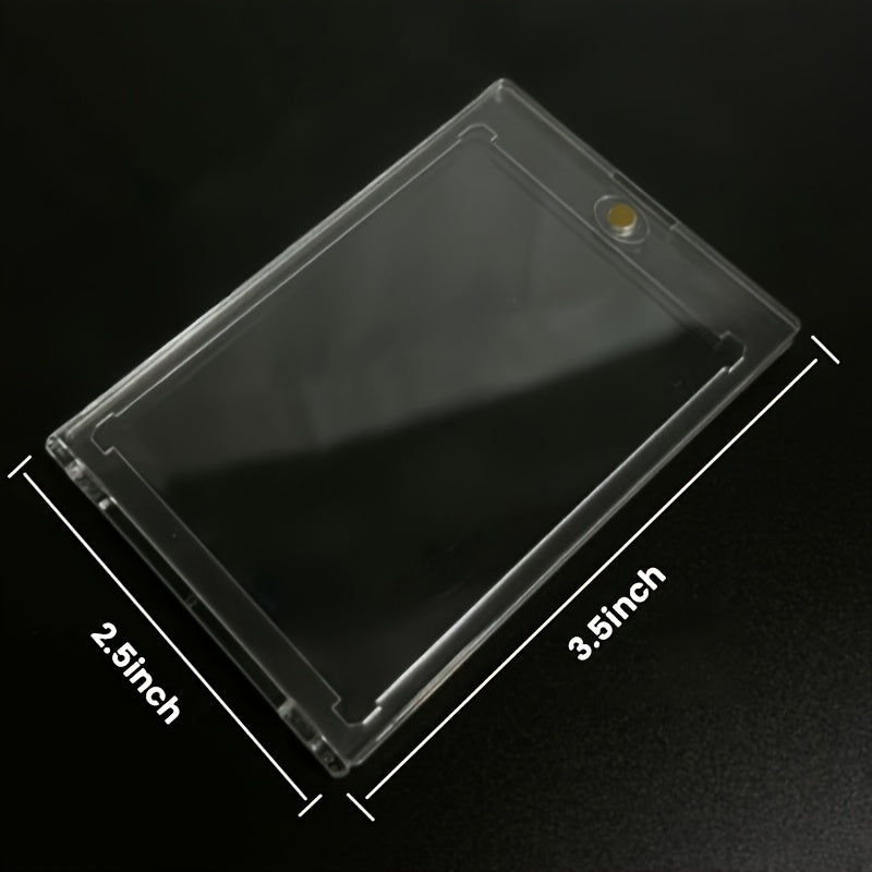 5/30/60pcs 35 Point Magnetic Trading Sports Card Holders One-Touch Hard Case Packs