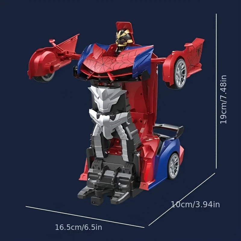 [Children's Day, Birthday Gifts] 2-in-1 Remote Control Car, 360° Rotation Drift, One-Button Transformation, USB Rechargeable Battery, Button Control, 1:18 Ratio, Suitable for Children Over 3 Years Old, Children's Day, Birthday Giftss