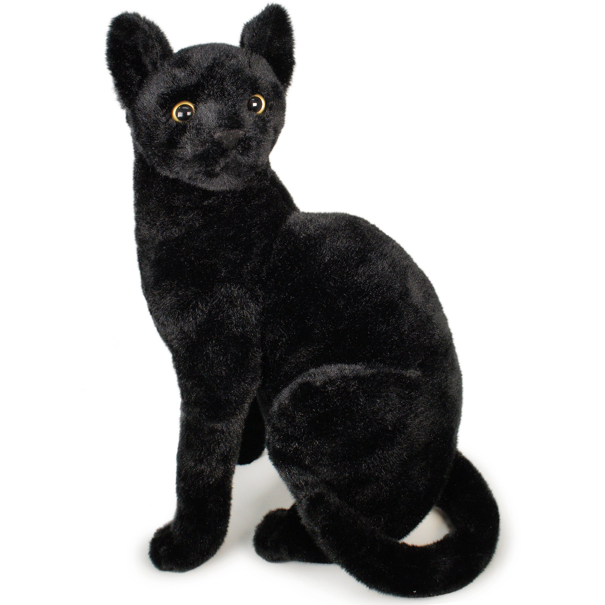 Boone The Black Cat 13 Inch Stuffed Animal Plush By TigerHart Toys