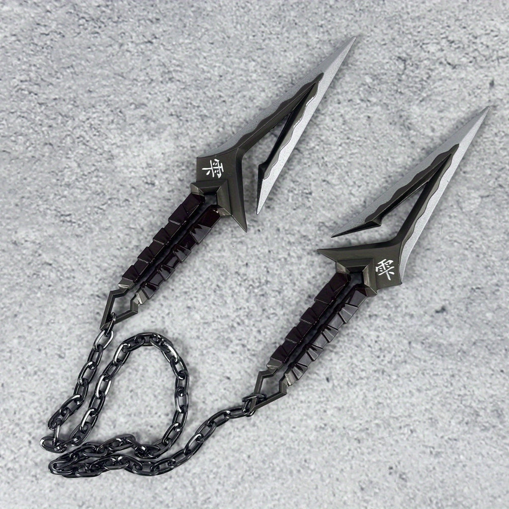 14cm 5.5inch Ninja Kunai Katana Action Figure Metal Small Sword Syuriken Anime Cosplay Prop Safe no Sharp Ninja Star Knife Real Size Japanese Katana Original Samurai Sabre Gift
