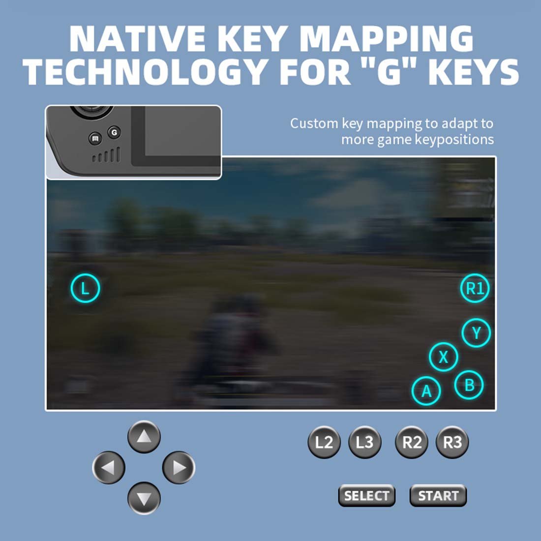 Powkiddy X28 Retro Handheld Gaming Console