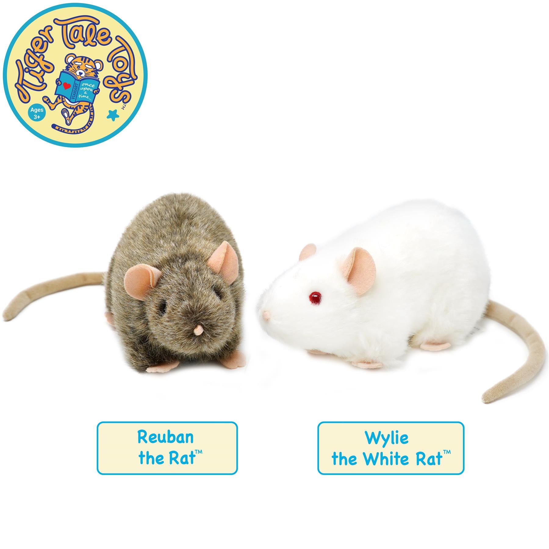 Reuben The Rat - 7 Inch Stuffed Animal Plush - By Viahart