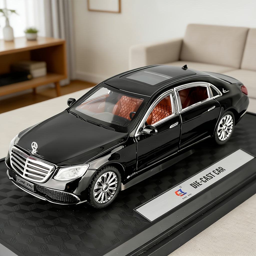 [Perfect Birthday Gift] 1:24 For Mercedes-Benz E300 Zinc Alloy Static Car Model - Collectible Desktop Decor, Perfect Birthday & New Year Gift (Openable Doors, Highly Detailed)
