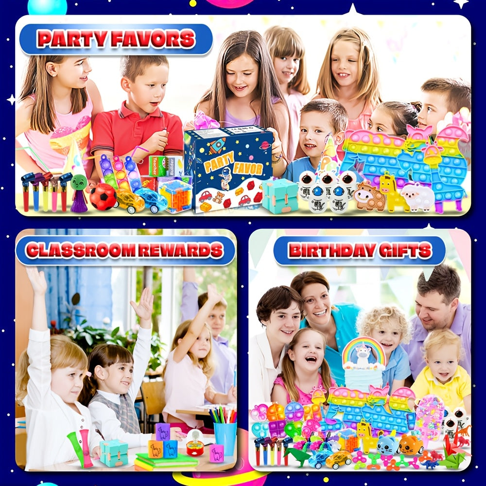 600pcs Party Toy -for Easter Egg Filler, Classroom Rewards, Goodie Bags Stuffers, Fidget Toys & Birthday Party Favors.Parent Child Interactive Toys, Children's Day Gifts, Father's Day Gifts, Mother's Day Gifts, Parents' Day Gifts.
