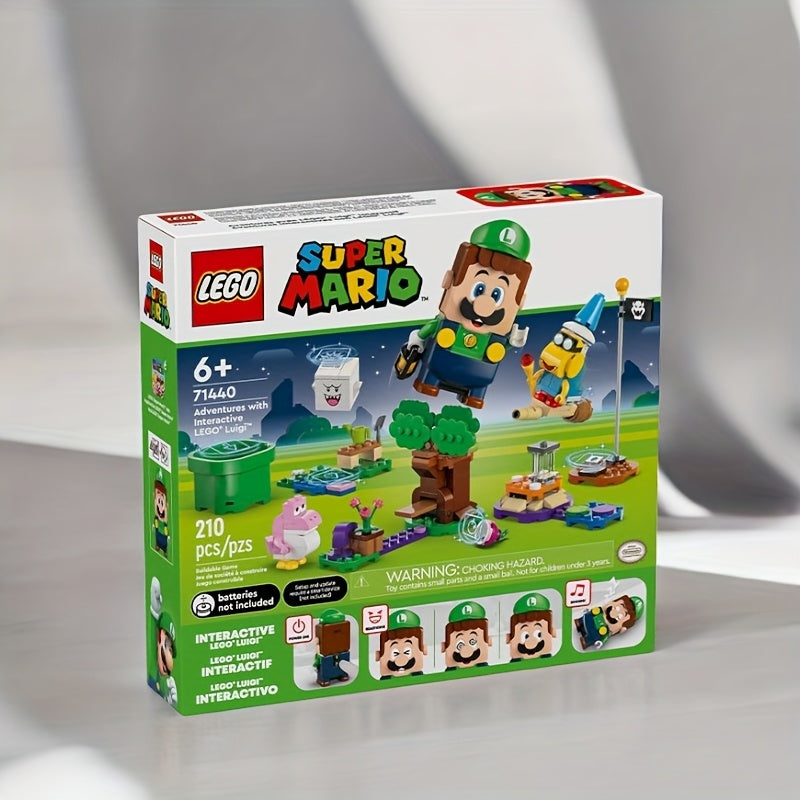 LEGO 71440 European Edition, Interactive LEGO Luigi Playset, A Building Toy Ideal for Perfect for Holiday Presents
