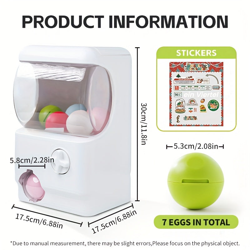 Home Gachapon Machine Party Toys Anniversary Gifts Novelty Toys Christmas Toys Couple Gifts Send to Others