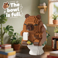 Easter, Easter Gifts, 562+pcs Collector's Edition Capybara Micro Particles Building Blocks, Eternal DIY Home Desk Decor, Suitable for Boys And Girls, Miniature Building Blocks, Assembly Set, Stress-relieving Toy, Children's Festival Gift
