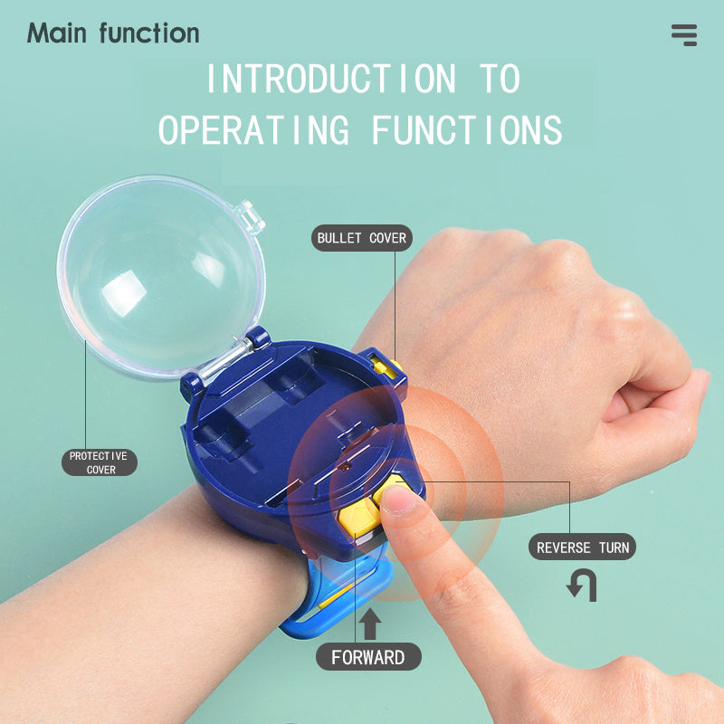 [Christmas Halloween] Small Remote-Controlled Car Watch: Electric Racing Metal Toy Gift for Children for Christmas And Halloween