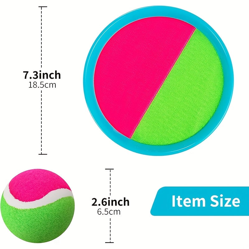 1 Sticky Ball Toy-outdoor Game Toy, Beach Toy, Suitable for Beach Games, Playground Layout and Backyard Entertainment, Is a Great Gift for Halloween, Easter, Christmas and New Year