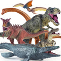 6pcs Dinosaur World Jumbo Dinosaur Toy Set, Realistic Dinosaur ToysChristmas And Halloween Gifts