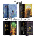 4pcs/ The Starseed Oracle-Paolo Barbieri Zodiac Oracle Tarot- The Harmony Tarot Deck-The Wandering Spirit Tarot Cards Deck, Playing Cards