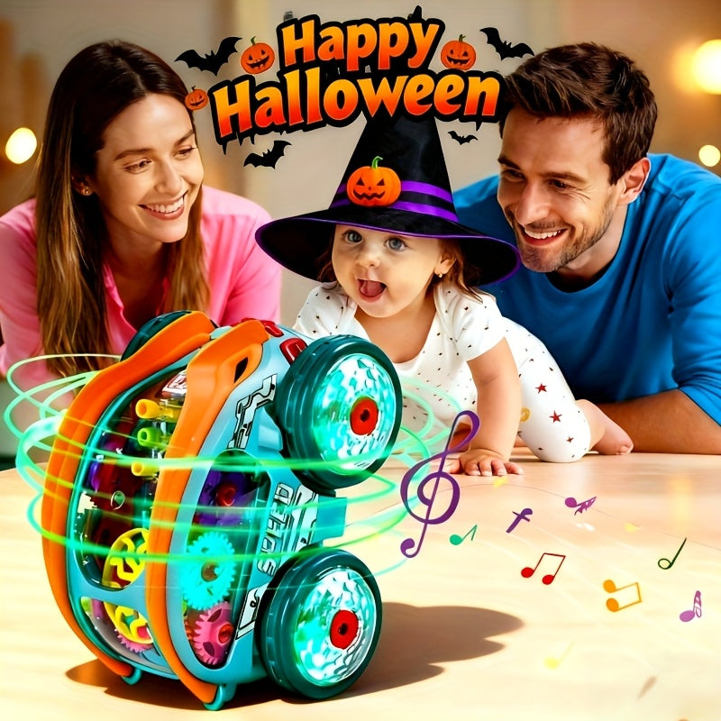 New 2026 Automatic Dump Truck, Colorful Lighting And Music Toy Car, Automatic Rolling, a Very Interesting Toy, Birthday And Christmas Gifts, Thanksgiving Gifts, Halloween Gifts, Party Gifts (Batteries Not Included)