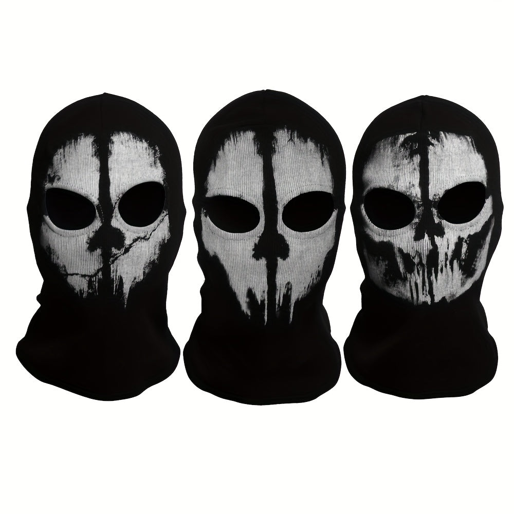 Halloween Outdoor Cycling Mask for Men, Featuring Sun Protection, Wind Resistance, And a Unique, Exaggerated Breathable Design