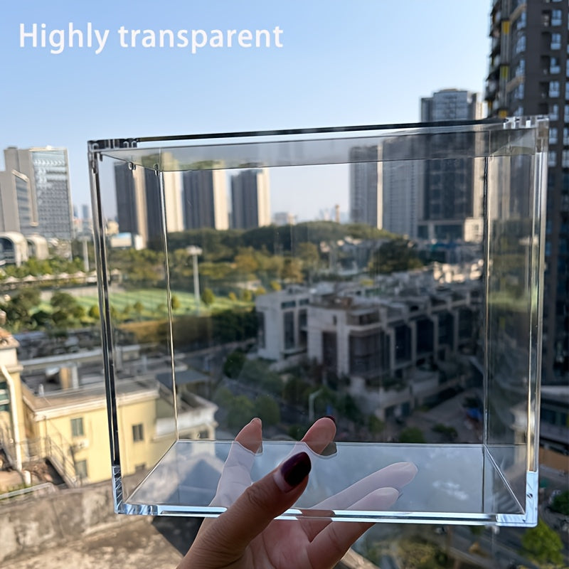 5mm Stackable Acrylic Display Case, ETB/Booster Protective Case, High-quality Protective Sleeve, Transparent Magnetic Closure Storage Box, Suitable for Toy Display, Card Storage, Collectible Cards, Collectibles, And Sports Memorabilia Design.