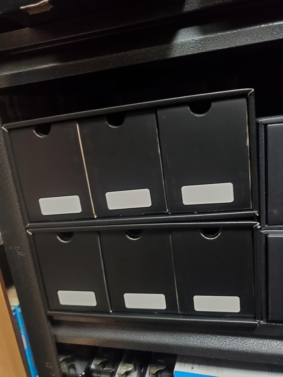 Trading Card Storage Box, Storage Box With 50 Dividers, Cardboard Card Boxes For Sports Card, Baseball, TCG, Playing Cards, 12 Drawer