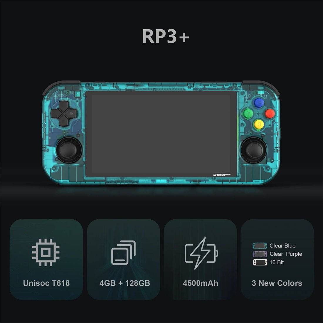 Retroid Pocket 3+ Retro Handheld Console