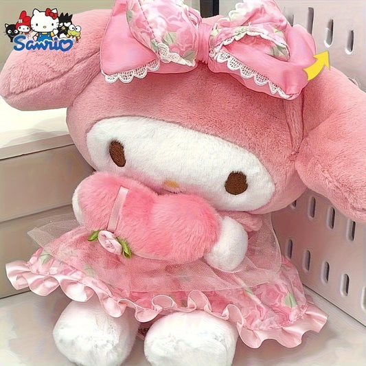 1pc Sanrio Hello Kitty Meileti Kuromi 11.81inch Oversized Plush Toy Cute Cartoon Decompression Toy Home Decoration Holiday Birthday Gift