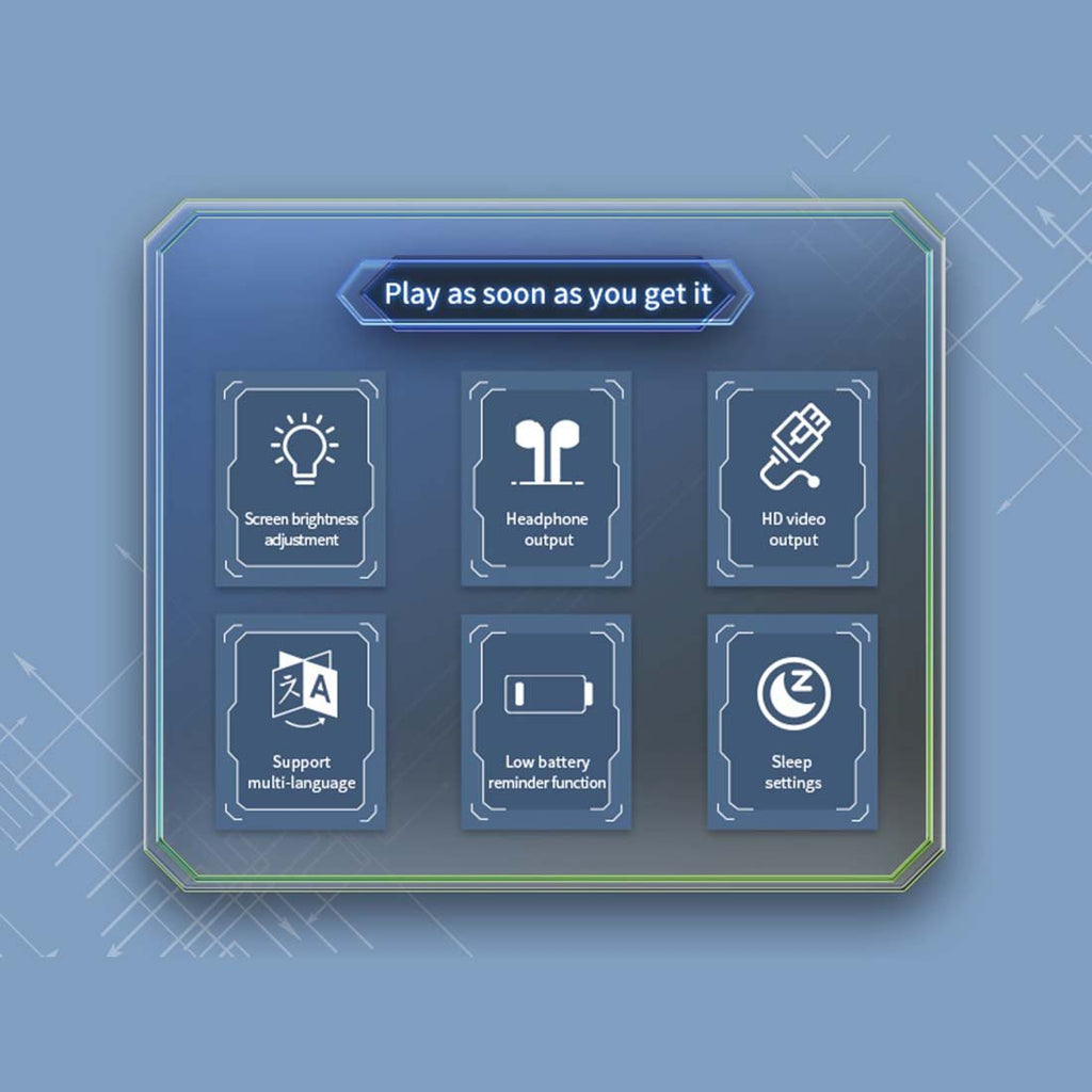 Powkiddy X28 Retro Handheld Gaming Console