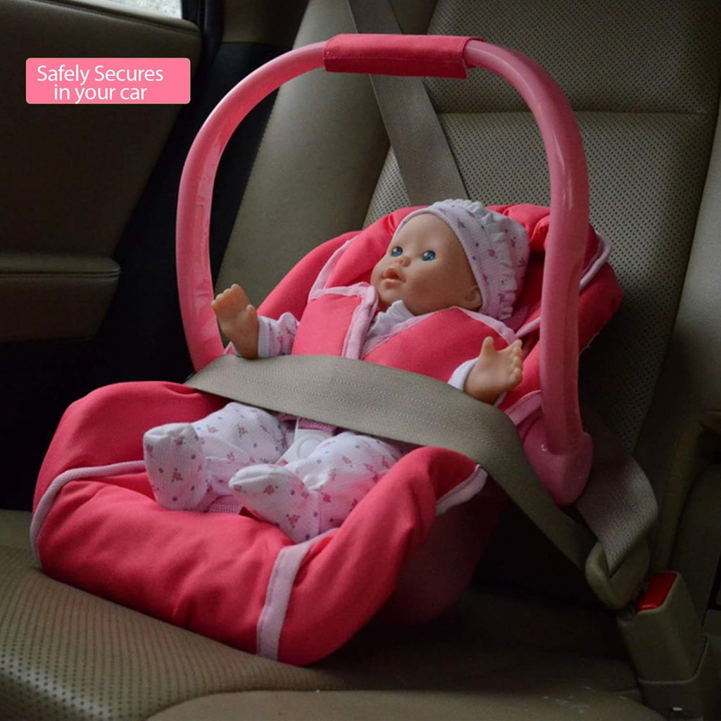 Baby Doll car seat for Dolls Unicorn - Great Baby Doll Accessories for Travel